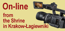 Webcam on-line from the Shrine in Krakow-Łagiewniki