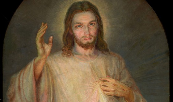 Cudowny obraz Jezusa Milosiernego z Sanktuarium w Krakowie