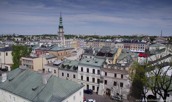 Zamosc - Stare Maisto z katedra