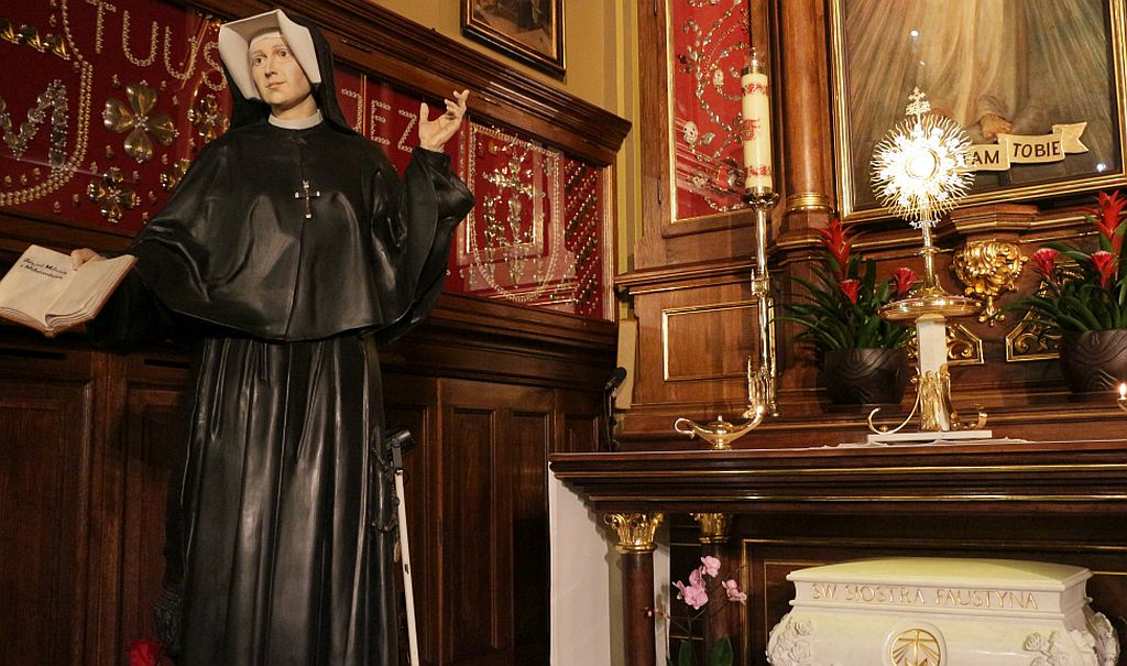 Catechism the Eucharist Adoration Mercy Saint Faustina Diary